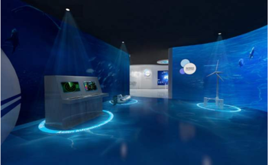 企業展廳融入多媒體展示技術，打造全新互動式數字展廳